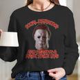 Social Distancing Wearing A Mask Since 1978 Halloween Long Sleeve T-Shirt Gifts for Her