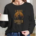 Star Wars The Mandalorian Kuiil I Have Spoken Circle Long Sleeve T-Shirt Gifts for Her