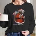 Star Wars Yoda Santa Claus Ugly Faux Long Sleeve T-Shirt Gifts for Her