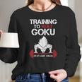 Super Saiyan Goku Training GymShirt T-Shirt Long Sleeve T-Shirt Gifts for Her