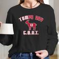 Tampa Bay Florida Football Goat Goat Football Long Sleeve T-Shirt Gifts for Her