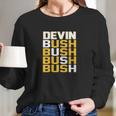 Tobin Clothing Black Pittsburgh Bush Long Sleeve T-Shirt Gifts for Her