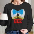 Tweedle Dee Dum Funny Matching Halloween Costume For Couples Long Sleeve T-Shirt Gifts for Her