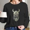 Uff Da Norwegian Quote Scandinavian Viking Helmet Beard Man Long Sleeve T-Shirt Gifts for Her