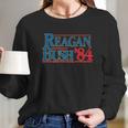 Ugp Campus Apparel Reagan Bush Long Sleeve T-Shirt Gifts for Her