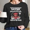 University Of The Incarnate Word Uiw Educated Queen Proud Of My Roots Long Sleeve T-Shirt Gifts for Her