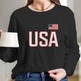 Usa National Long Sleeve T-Shirt Gifts for Her