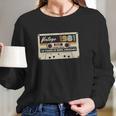 Vintage 1981 Retro Cassette 40Th Birthday Long Sleeve T-Shirt Gifts for Her