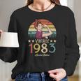 Vintage 1983 Limited Edition 1983 39Th Birthday 39 Years Old Long Sleeve T-Shirt Gifts for Her