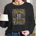 Vintage 2009 Limited Edition 2009 13 Years Old 13Th Birthday Long Sleeve T-Shirt Gifts for Her