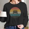 Vintage Jeeps Retro 70S Distressed Off Road Long Sleeve T-Shirt Gifts for Her