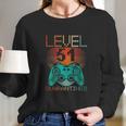 Vintage Level 51 Social Distancing Long Sleeve T-Shirt Gifts for Her