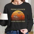 Vintage Retro Perseverance Mars Rover Long Sleeve T-Shirt Gifts for Her