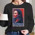 Vintage Scotus Amy Coney Barrett Poster Long Sleeve T-Shirt Gifts for Her