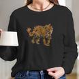 Watercolor Wild Animals Gift For Jaguar Lovers Long Sleeve T-Shirt Gifts for Her