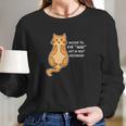 Welchen Teil Von Miau Hast Du Long Sleeve T-Shirt Gifts for Her