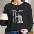 Wing Chun Kung Fu Martial Art Long Sleeve T-Shirt Gifts for Her