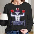 World War Champs Uncle Sam Long Sleeve T-Shirt Gifts for Her