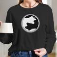 Yin Yang Cows Cow Long Sleeve T-Shirt Gifts for Her