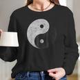 Yin Yang Symbol Tao Taijitu Yoga Peace Love Long Sleeve T-Shirt Gifts for Her