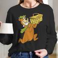 Yogi Bear Picnic Long Sleeve T-Shirt Gifts for Her