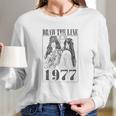 Aerosmith Draw The Line 1977 Long Sleeve T-Shirt Gifts for Her