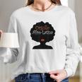 Afro Latina Proud Latinx Orgullo Black Spanish Long Sleeve T-Shirt Gifts for Her