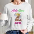 Alpha Kappa Aka Sorority Paraphernalia Long Sleeve T-Shirt Gifts for Her