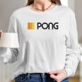 Atari Pong Video Game Long Sleeve T-Shirt Gifts for Her