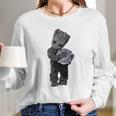 Baby Groot Hug Fire Dept Shirt Shirt Tee Long Sleeve T-Shirt Gifts for Her