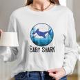 Baby Shark Matching Family Cute Long Sleeve T-Shirt Gifts for Her