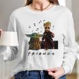 Baby Yoda And Baby Groot Friends Long Sleeve T-Shirt Gifts for Her