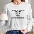 Beware Of Pit Bulls They Will Steal Your Heart Youth Long Sleeve T-Shirt Gifts for Her