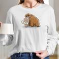 Big Wooly Mammoth Woolly Elephant Dinosaur Long Sleeve T-Shirt Gifts for Her