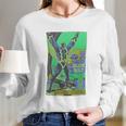 Black Bolt Blacklight Long Sleeve T-Shirt Gifts for Her