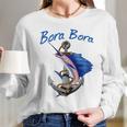 Bora Bora Deep Sea Fishing Sailfish Long Sleeve T-Shirt Gifts for Her