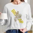 Braaap Funny Motocross Engine Long Sleeve T-Shirt Gifts for Her