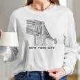 Brooklyn Bridge New York City Ny Long Sleeve T-Shirt Gifts for Her