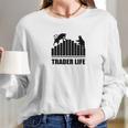 Bulls Vs Bears Day Trader Life Long Sleeve T-Shirt Gifts for Her