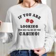 Casino Funny Cruise Ship Accessories Boat Long Sleeve T-Shirt Gifts for Her