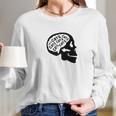 Cats On The Brain Cool Thinking About Cats Long Sleeve T-Shirt Gifts for Her