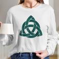 Celtic Knot Triquetra Long Sleeve T-Shirt Gifts for Her