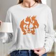 Charmander Evolution Long Sleeve T-Shirt Gifts for Her