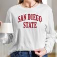 Classic Arch San Diego State Long Sleeve T-Shirt Gifts for Her