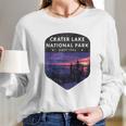 Crater Lake National Park Hiking Wanderlust Long Sleeve T-Shirt Gifts for Her