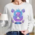 Creepy Kawaii Pastel Goth Cat Kawaii Clothes Mall Goth Long Sleeve T-Shirt Gifts for Her