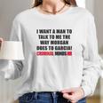 Criminal Minds Morgan And Garcia Long Sleeve T-Shirt Gifts for Her