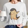 Dabbing Pangolin Endangered Manis Animal Long Sleeve T-Shirt Gifts for Her