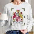 Designs Barrett Coat Of Armsbarrett Family Crest Long Sleeve T-Shirt Gifts for Her