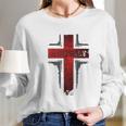 Deus Vult Knight Templar Vintage Long Sleeve T-Shirt Gifts for Her